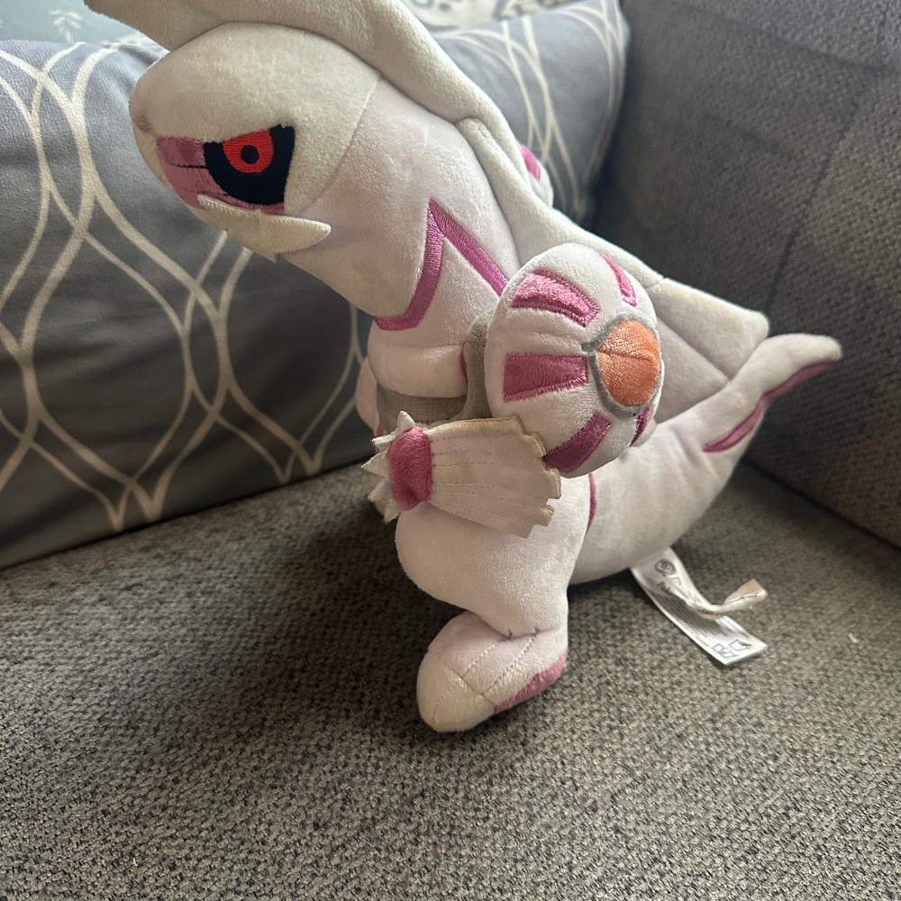Pokémon center Palkia rocket rainbow 2018 9in plush rare Pokémon